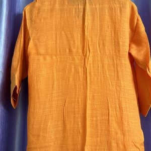 Mandarin Collar A-line Kurta