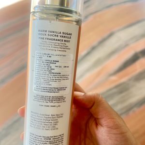 WARM VANILLA body Mist BBW