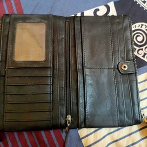 Stylish Leather Wallet Black