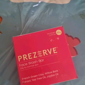 Prezerve Face Wash Bar