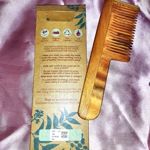 New Neem Comb With MRP Tag