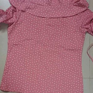 Style Quotient Myntra Pink Printed Top