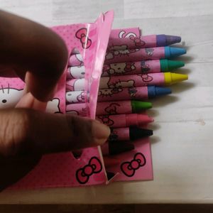 Hello Kitty Wax Crayons