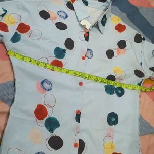 Sky Blue Shirt For Women