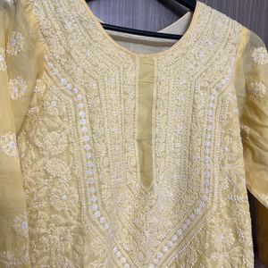 Beautiful All Over Work Chikankari Kurti