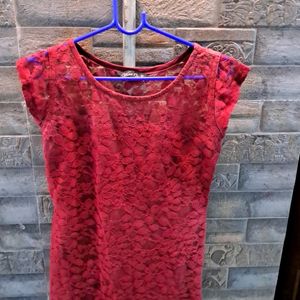 Red Kurta For Women