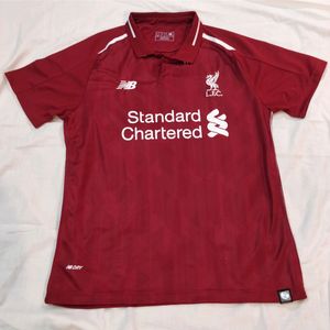 Red Football Jersey & Shorts Combo Liverpool FC