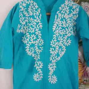 Sky Blue Kurta