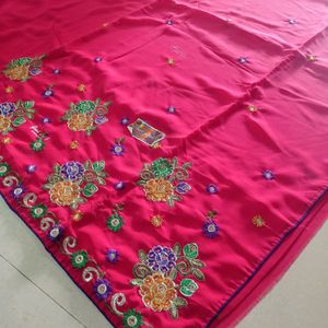 Price Drop💥Beautiful😍 embroidery Designs Saree