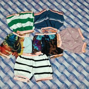 Baby Short for 0/1 Month Pack Of 6pc