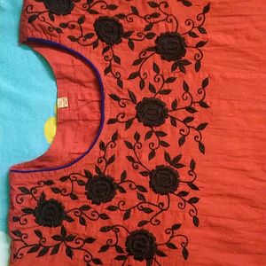 Beautiful Red Kurti