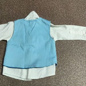 Boys Shirt With Waist Coat