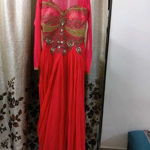 Net Gown Floor Length