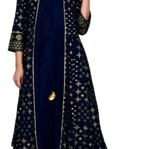 Ethnic Anarkali With Jacket