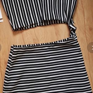 Striped Bodycon