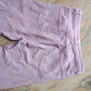 Purple Baggy High Waisted Jeans