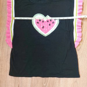 Pink Heart Top