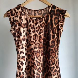 Leopard Print Dress