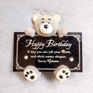 Happy Birthday Photo Frame Teddy bear Gift