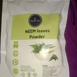 neem leaves powder