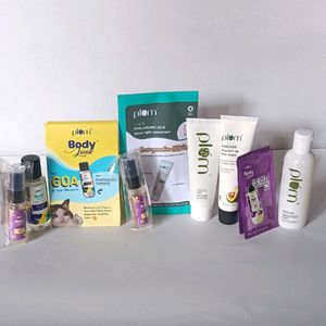 Plum Combo Of 10 Travel Size Products