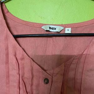 Max Peach Color New Top