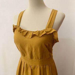 Zara Linen Dress - Medium