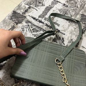 Green Sling Bag