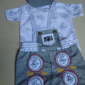 Dungri Dress Set 0-6 Month