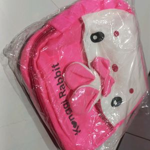 Children School Bag Pink Colour