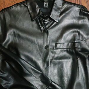 Forever 21 Faux Leather Shaket