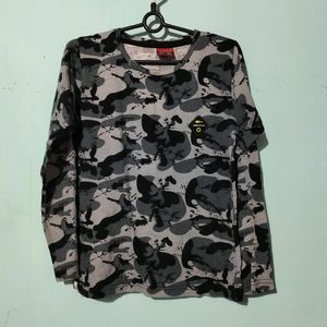 Unisex Army Camouflage Full Sleeve Tee 🪖