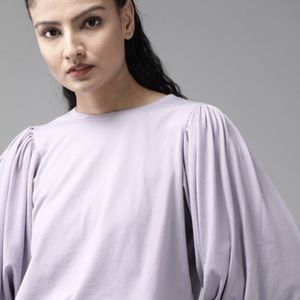 Roadster Balloon Sleeves Top