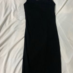 Zara fitted Mini spaghetti strap dress Size Small