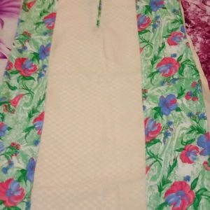 Flower Print Daily Wear Summer Kurti