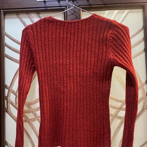 Rust Coloured Sweater