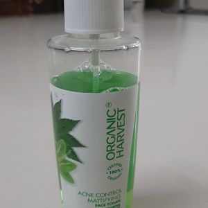 ORGANIC HARVEST ACENE CONTROL  FACE TONER