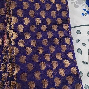 Light Violet Silk Saree