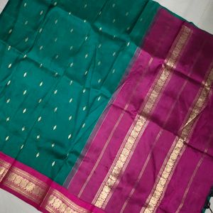 Pure Kanchi Pattu Saree 💚💖