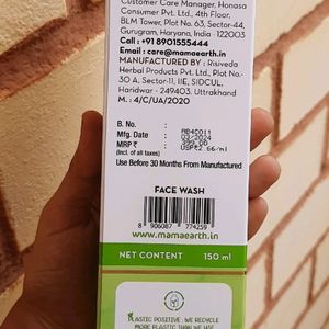 Mamaearth Tea Tree Foaming Facewash