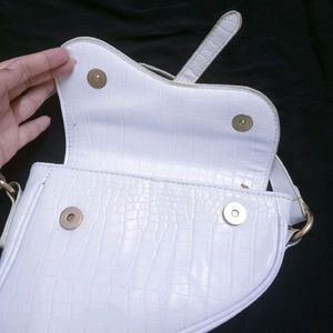 Shein White Shoulder Bag