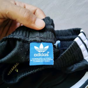 Adidas black trouser with beautiful logo