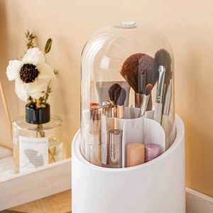 Rotating Makeup Brush Organizer