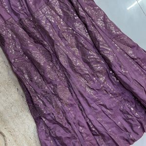 Lavander Long Skirt