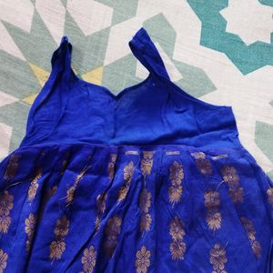 Kanchi Pattu Pavada With Blouse