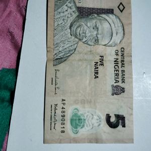 7 Nigerian Currency Assorted Sale