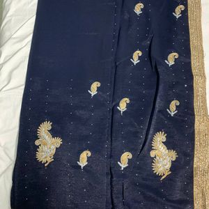 Neavy Blue Saree