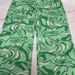 Marble Print Pants