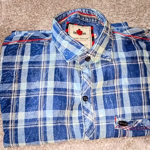 TARTAN PLAID MEN SHIRT