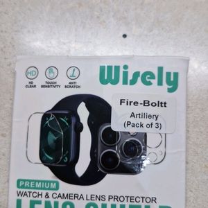 Firebolt Watch Protector Shield Pack Of 3 1.5mm